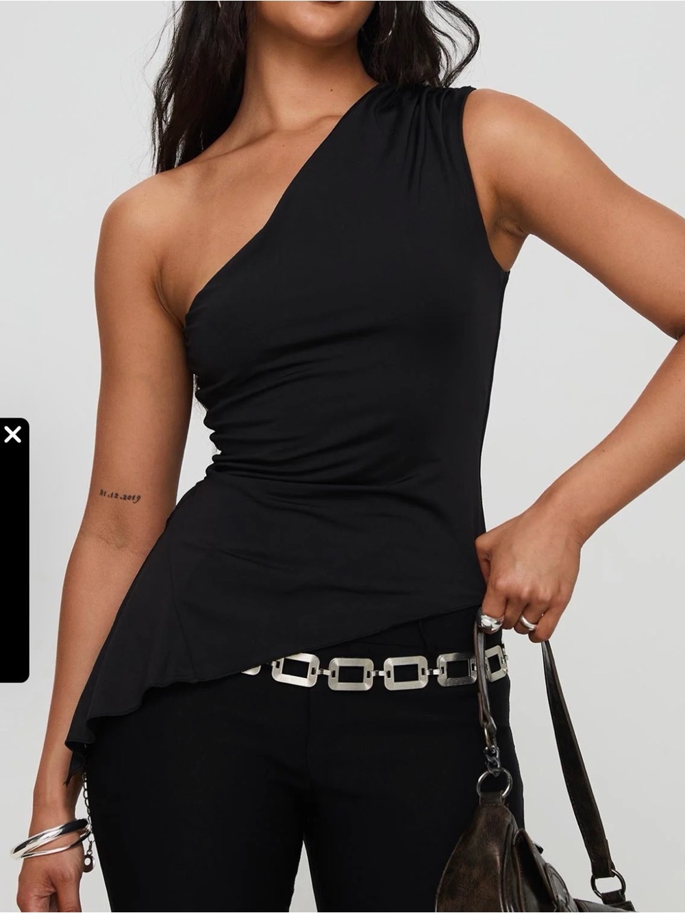 Princess Polly Vulnerable One Shoulder Top
